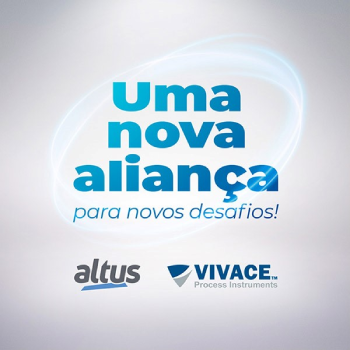 VIVACE PROCESS INSTRUMENTS E ALTUS ANUNCIAM PARCERIA DE COLABORAÇÃO TECNOLÓGICA