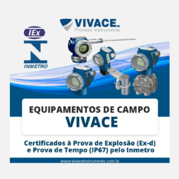 Vivace certifica produtos Ex-d no Inmetro